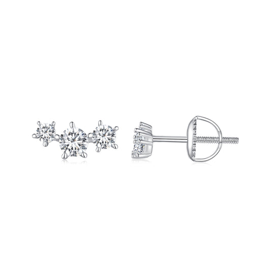 Constellation Moissanite Studs