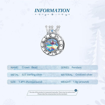 Crown Bead Charm