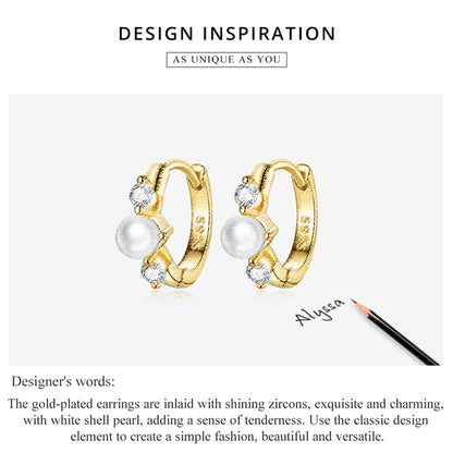 Pearl Clip Earrings