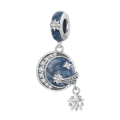 Starry & Galaxy Hanging Bead Charm