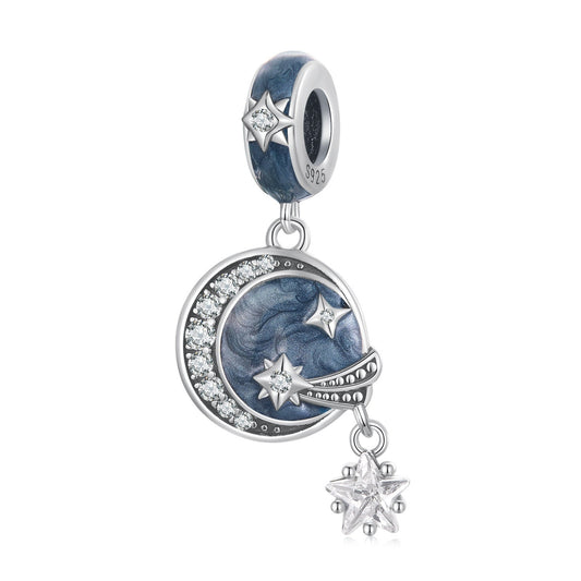 Starry & Galaxy Hanging Bead Charm
