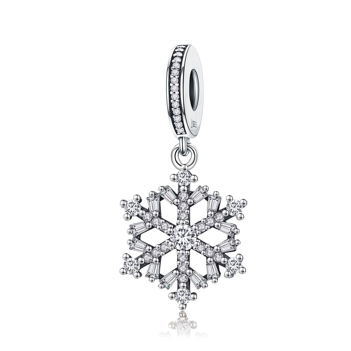 Christmas Theme Snowflakes Charm