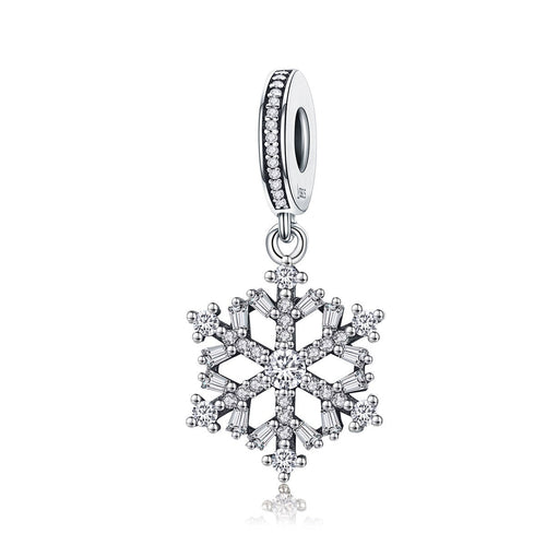 Christmas Theme Snowflakes Charm