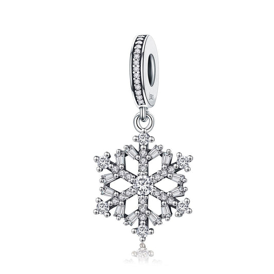 Christmas Theme Snowflakes Charm