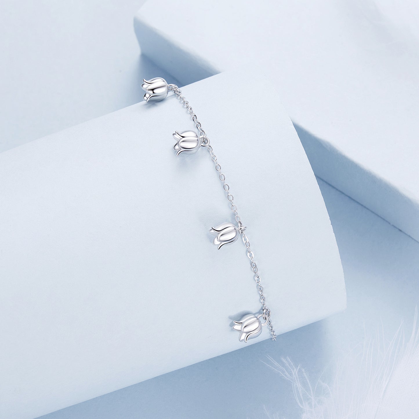 Lily of the Valley Charm Bracelet