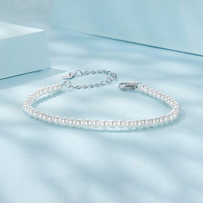 Mother-of-Pearl Beaded Bracelet