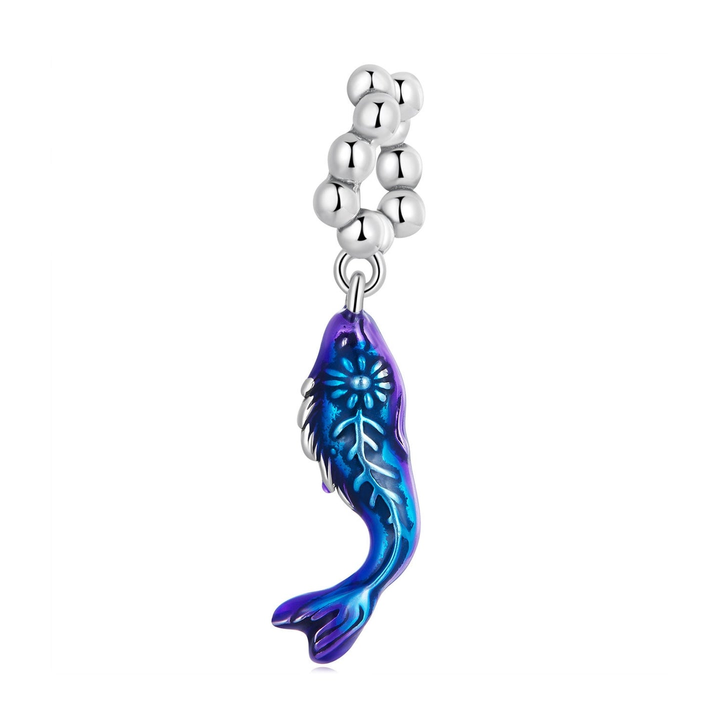 Grotesque Fish Pendant Charm