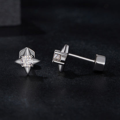 Starry Shine Moissanite Studs