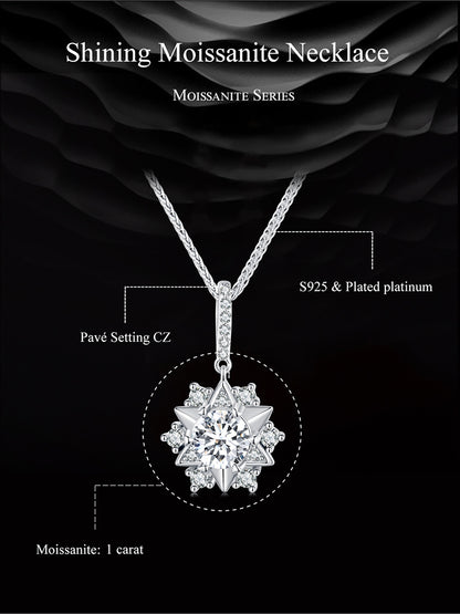 Dazzling Moissanite Necklace