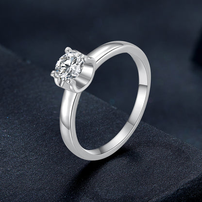 Luxurious Moissanite Ring