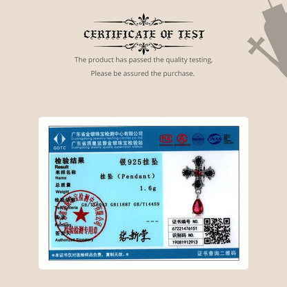 Gothic Cross Charm