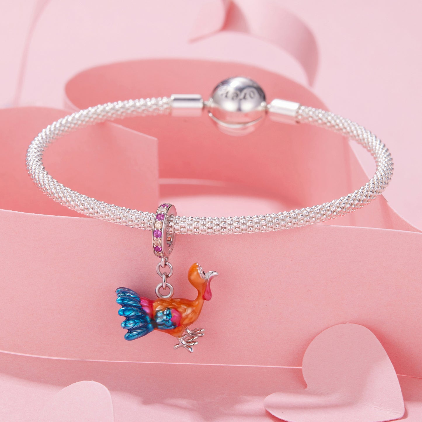 Thanksgiving Turkey Pendant Charm