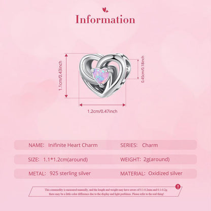 Inifinite Heart Charm
