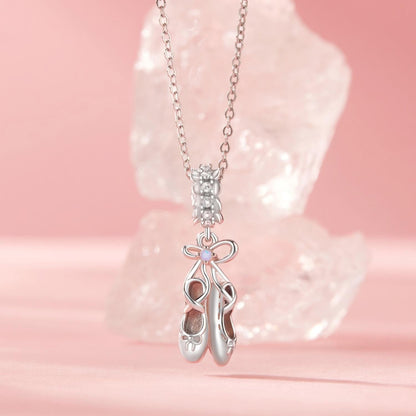 Ballet Shoe Pendant Charm