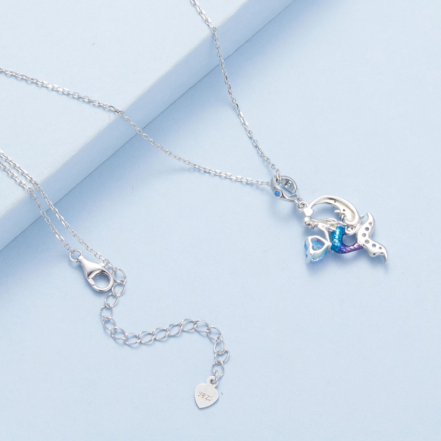 Mermaid Tail Pendant Necklace