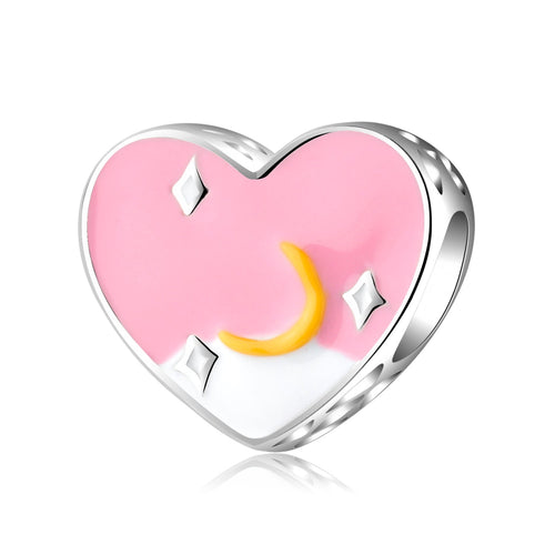Moon Pink Love Charm