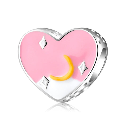Moon Pink Love Charm