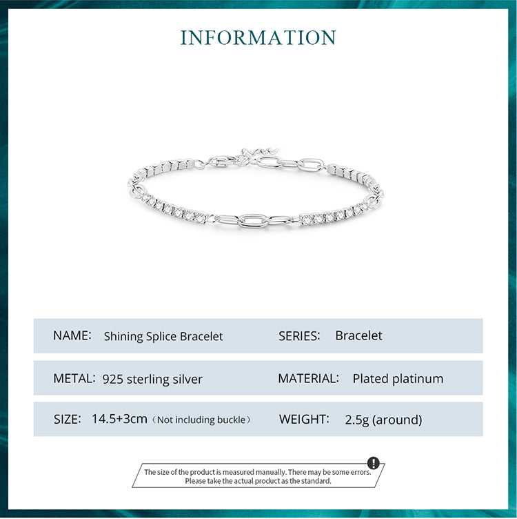 Glittering Mosaic Bracelet