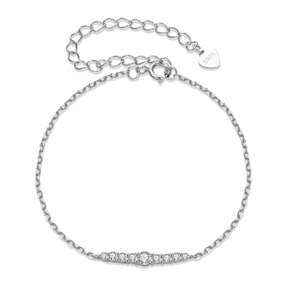 Minimalist Moissanite Bracelet