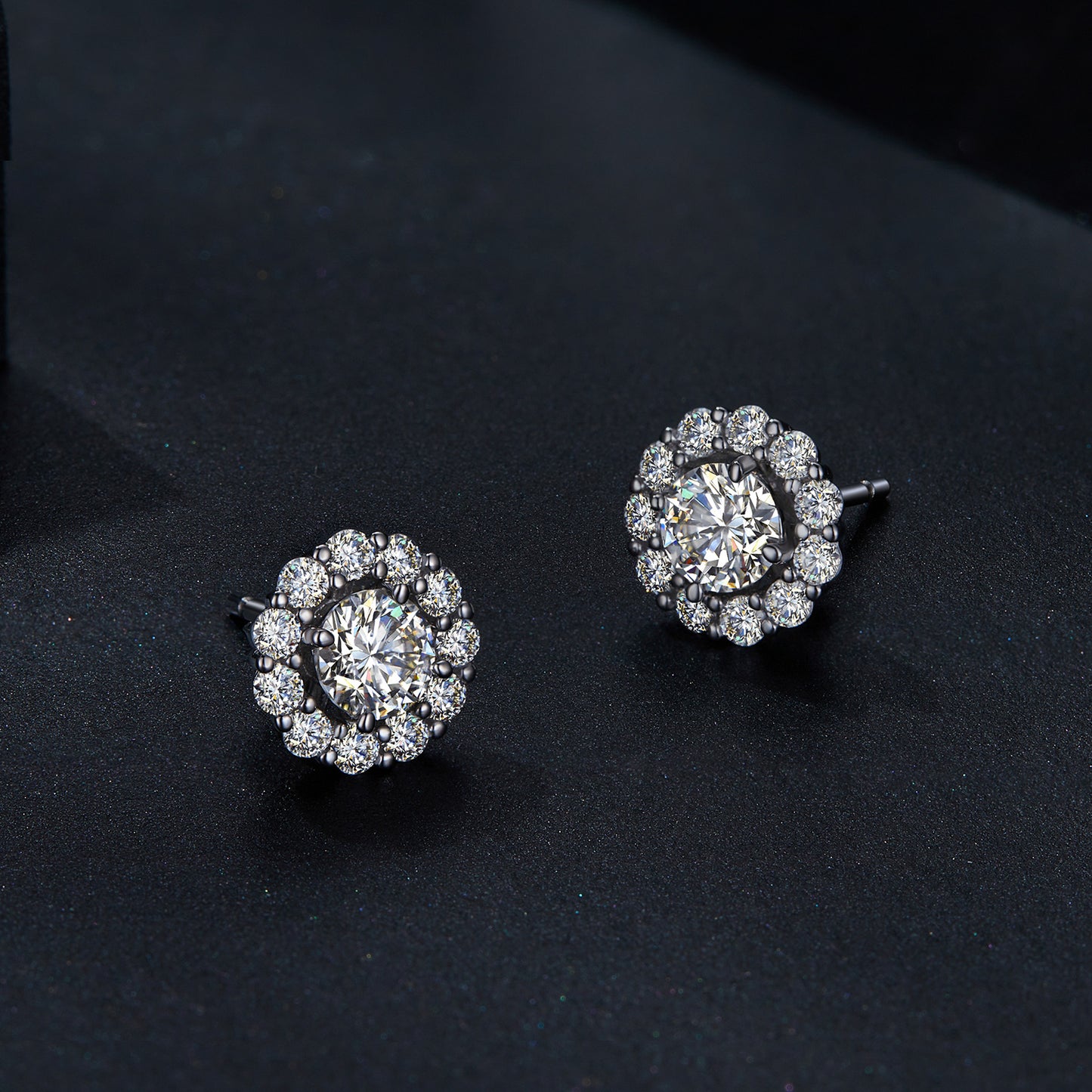 0.5ct Moissanite Studs