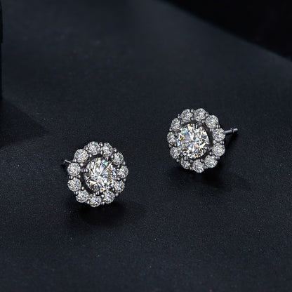0.5ct Moissanite Studs