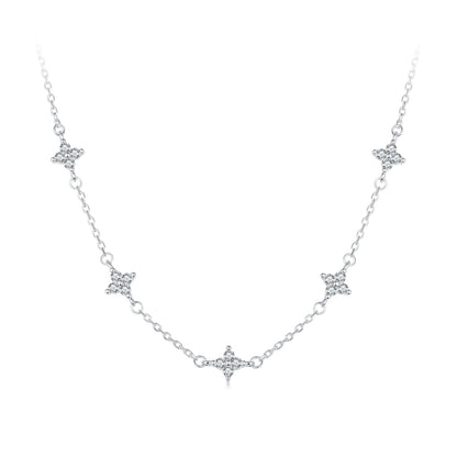 Clover and Stardust Necklace