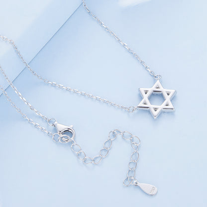 Hexagonal Star Necklace