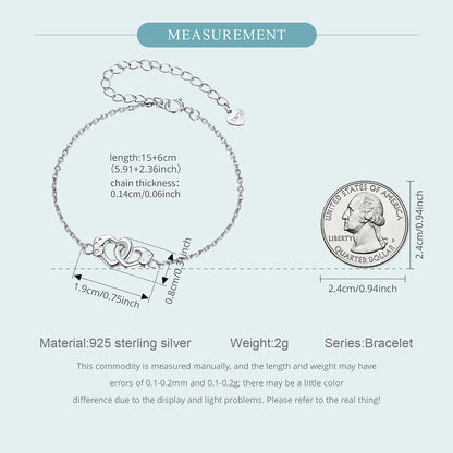 Heart Lock Charm Bracelet