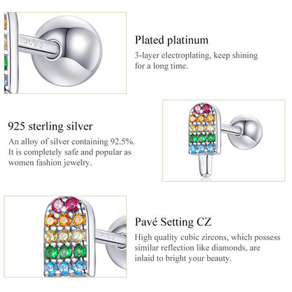 Summer Ice Cream Drop Earrings