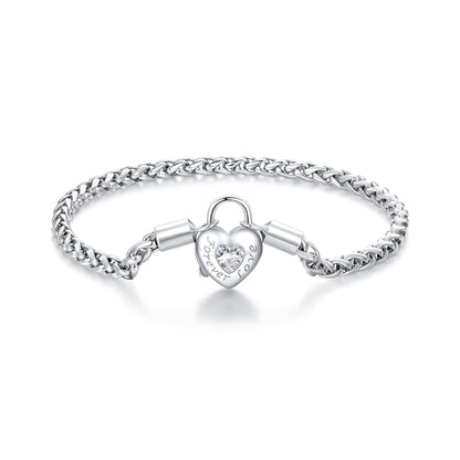 Heart Lock Basic Bracelet