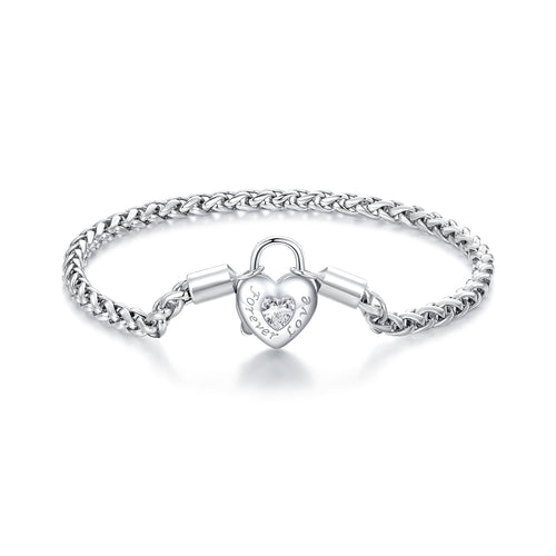 Heart Lock Basic Bracelet