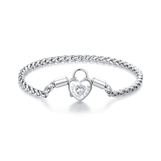 Heart Lock Basic Bracelet