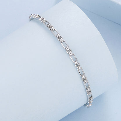 Round Box Chain Bracelet