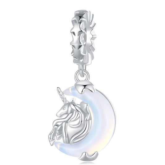 Moon Unicorn Charm