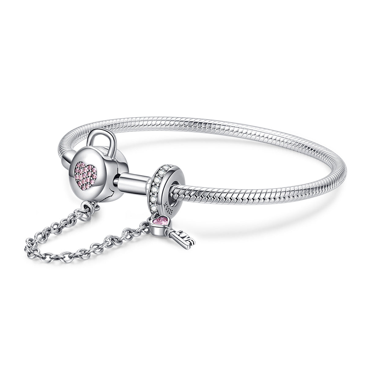 Heart Key Basic Bracelet
