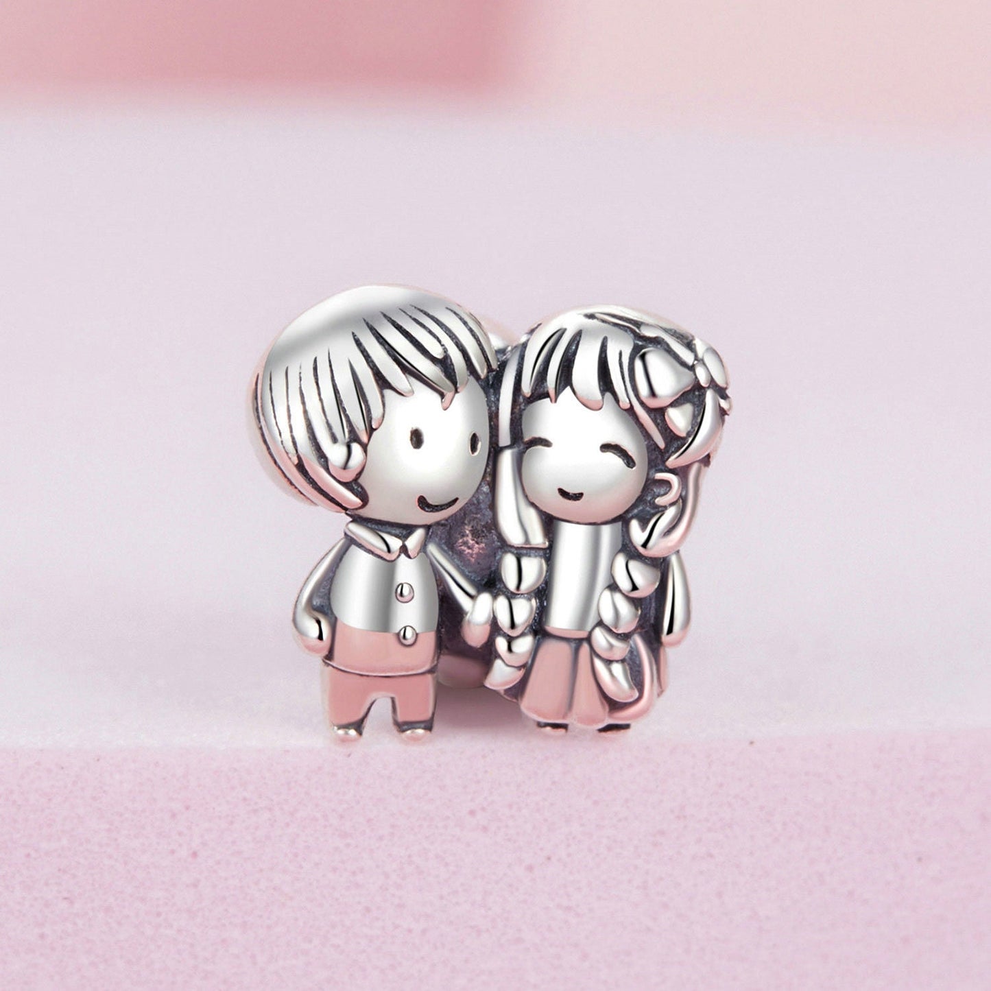 Little Boy &  Girl Charm
