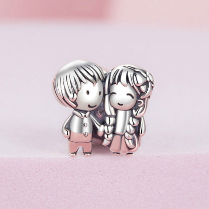 Little Boy &  Girl Charm