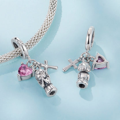 Faith Prayer Pendant Charm