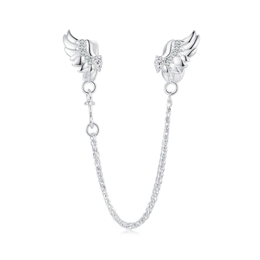 Wings Safety Chain Charm