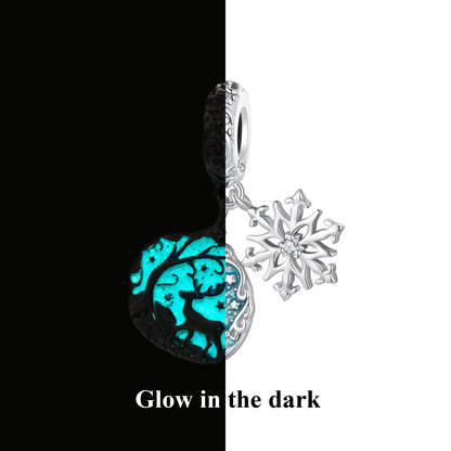 Luminous Elk Pendant Charm