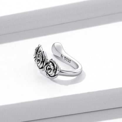 Vintage Rose Ear Cuff