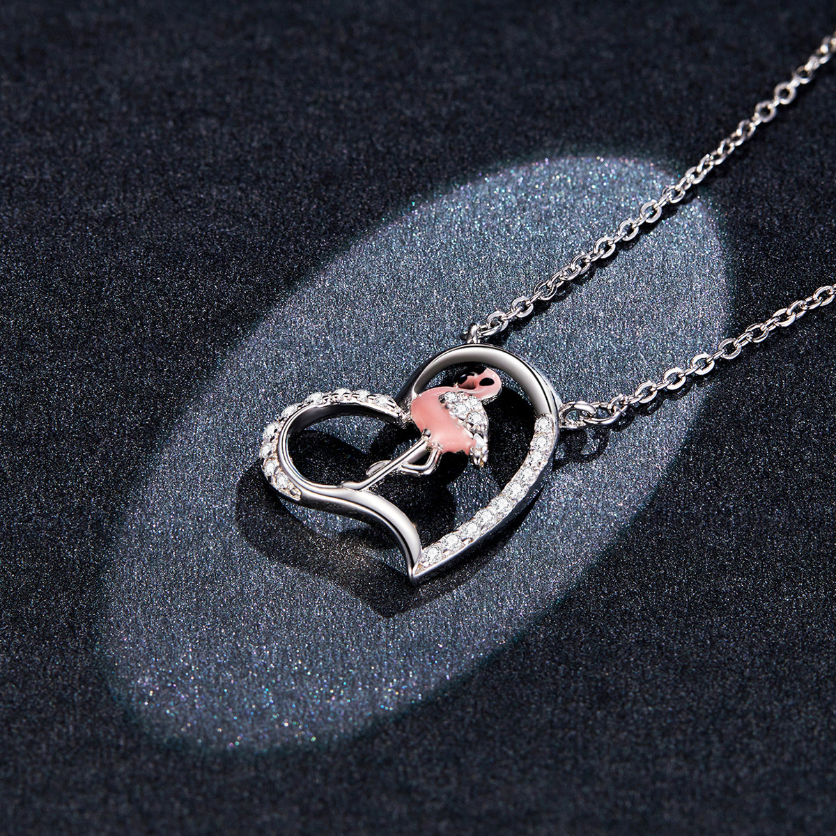 Flamingo Romance Necklace