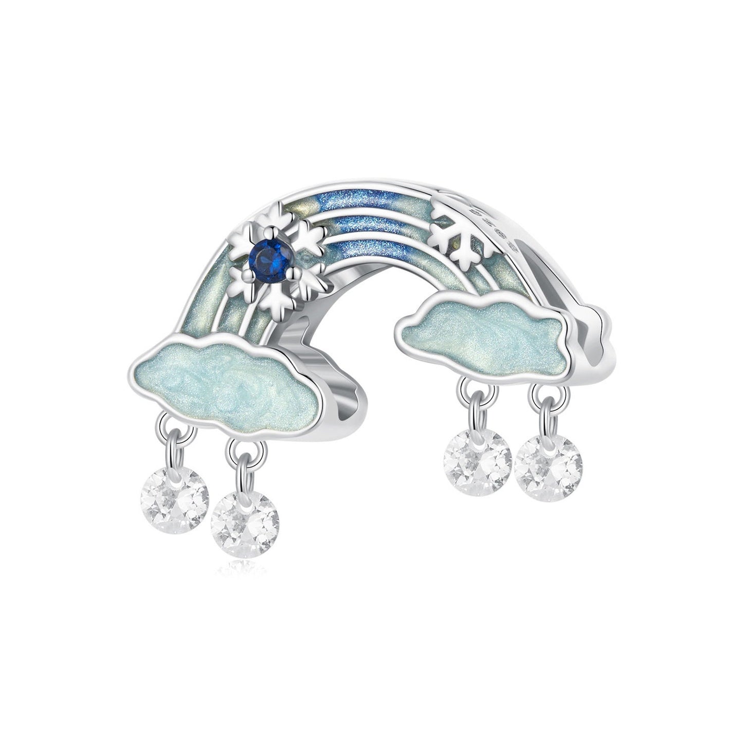 Ice and Snow Rainbow Charm
