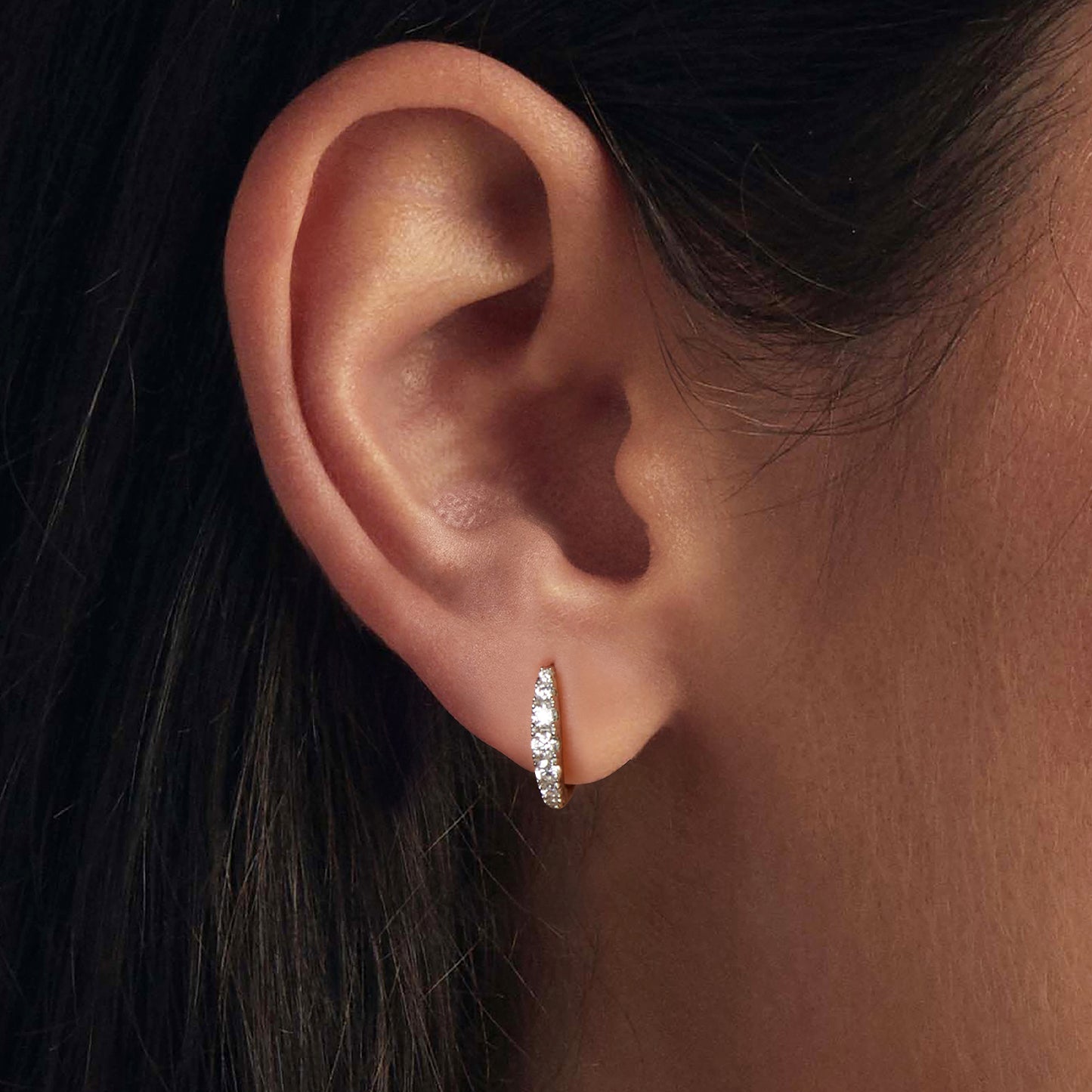 Moissanite Ear Climbers