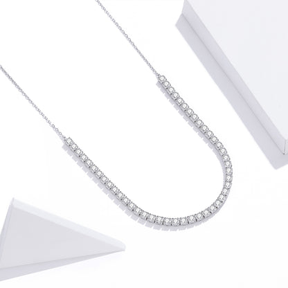 Shimmering Collarbone Necklace