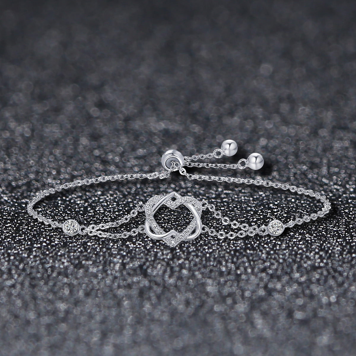 Heartbeat Pattern Bracelet