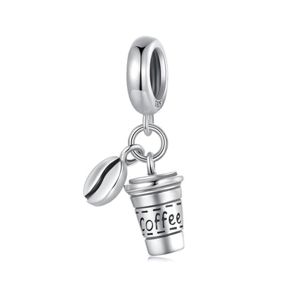 Coffee Cup Pendant Charm