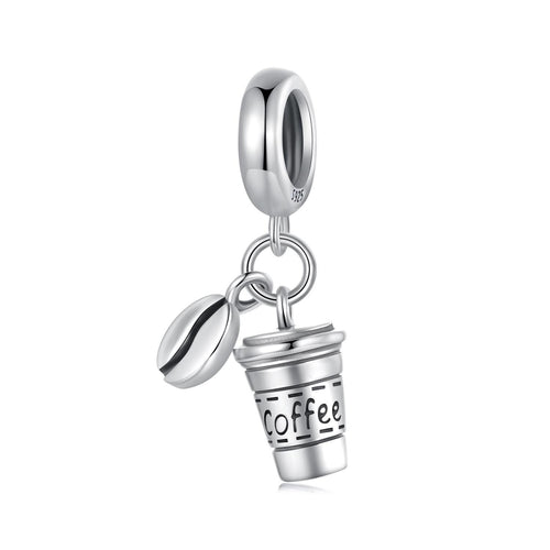 Coffee Cup Pendant Charm