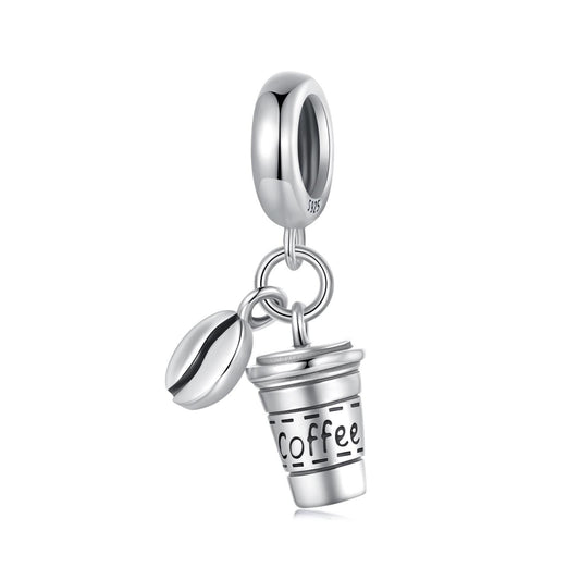Coffee Cup Pendant Charm