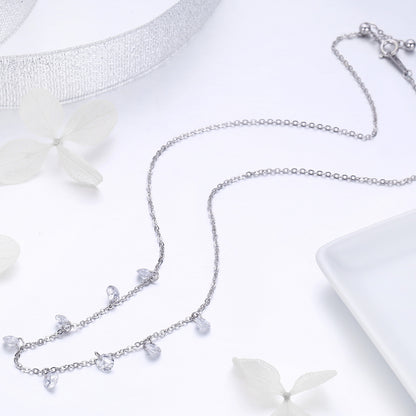 Simple Elegance Sterling Silver Necklace